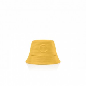 Telfar Bucket Hats Logo A Eimer Hüte Gelb | CHSO3097