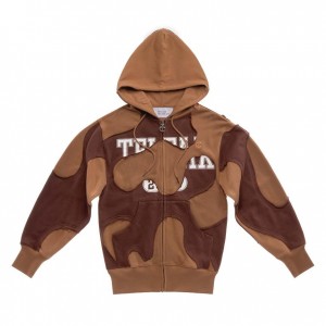 Telfar Camo Hoodie Schokolade | CHAP3214