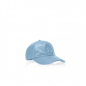 Telfar Hats Logo Embossed G Hüte Blau | CHYU3130