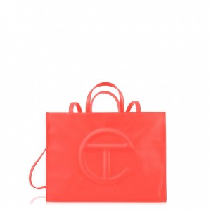 Telfar Large Shopper Orange | CHOR3619