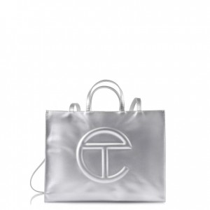 Telfar Large Shopper Silber | CHQZ3679