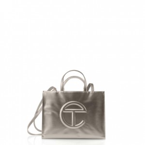 Telfar Medium Shopper Braun | CHAP3687