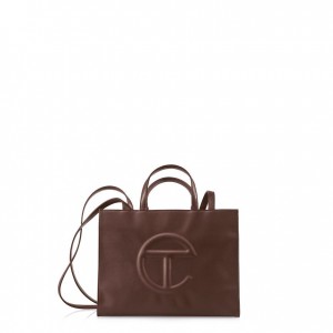 Telfar Medium Shopper Schokolade | CHGL3579