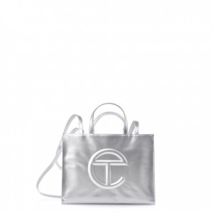 Telfar Medium Shopper Silber | CHWY3678