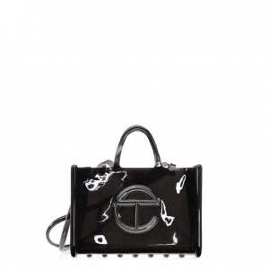 Telfar Melissa x Large Jelly Taschen Schwarz | CHFM3562