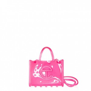 Telfar Melissa x Medium Jelly Taschen Rosa | CHSO3564