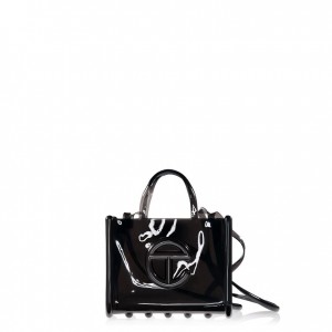 Telfar Melissa x Medium Jelly Taschen Schwarz | CHGL3561