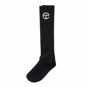 Telfar Socks Logo Socken Schwarz | CHWY3152