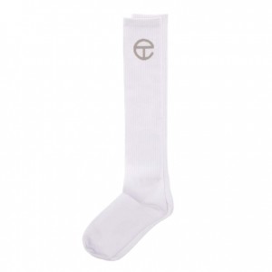 Telfar Socks Logo Socken Weiß | CHMA3154