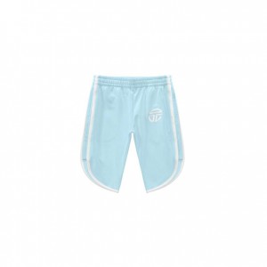 Telfar Track Capri Kurze Hose Blau | CHDN3336