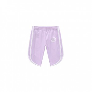 Telfar Track Capri Kurze Hose Lavendel | CHGL3334