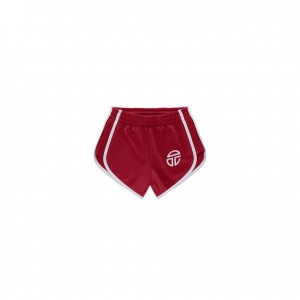 Telfar Track Kurze Hose Bordeaux | CHRW3345