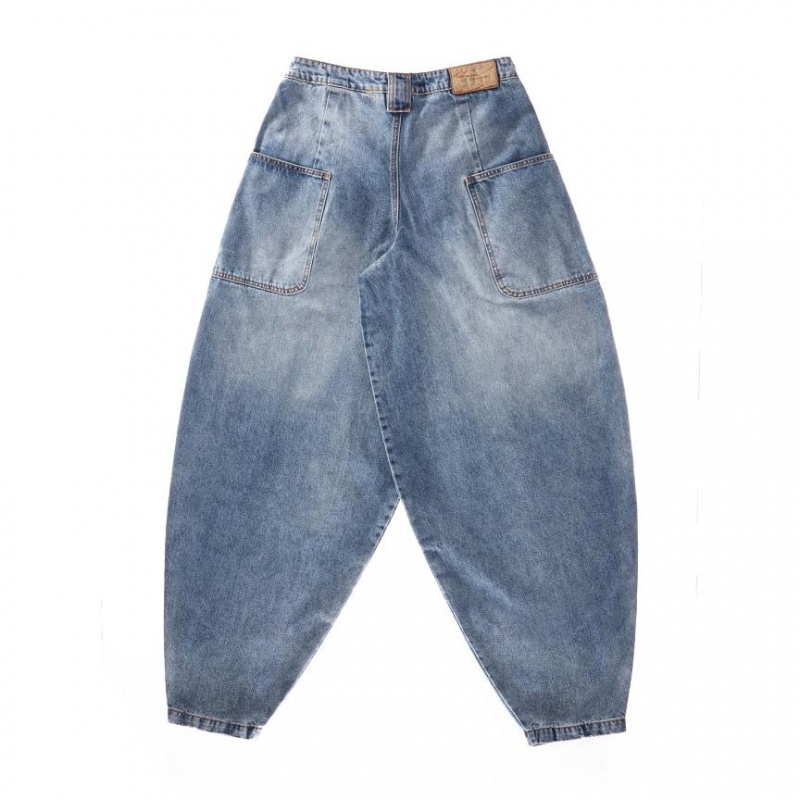 Telfar Baggy Denim Jeans Blau | CHQZ3277