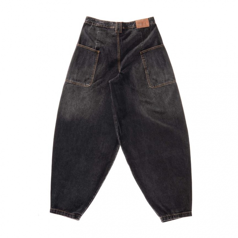 Telfar Baggy Denim Jeans Schwarz | CHMA3278