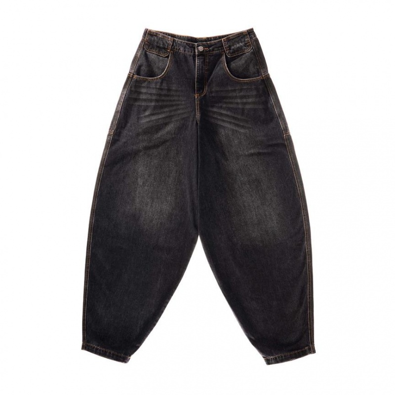 Telfar Baggy Denim Jeans Schwarz | CHMA3278