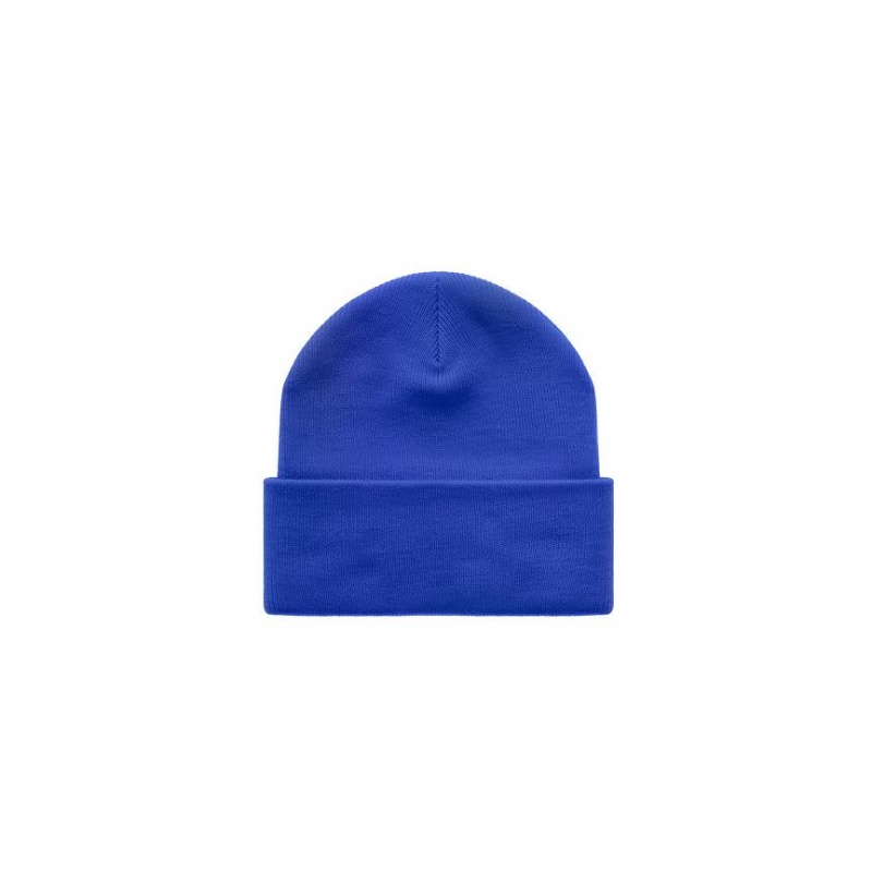 Telfar Beanie Embroidered G Mütze Blau | CHUT3031