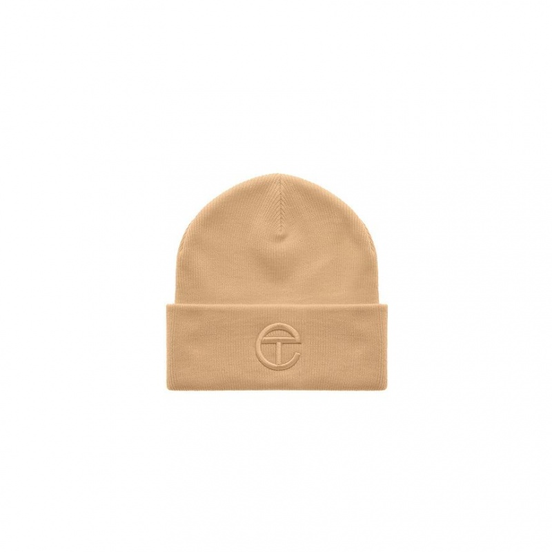 Telfar Beanie Embroidered I Mütze Weiß | CHOR3029