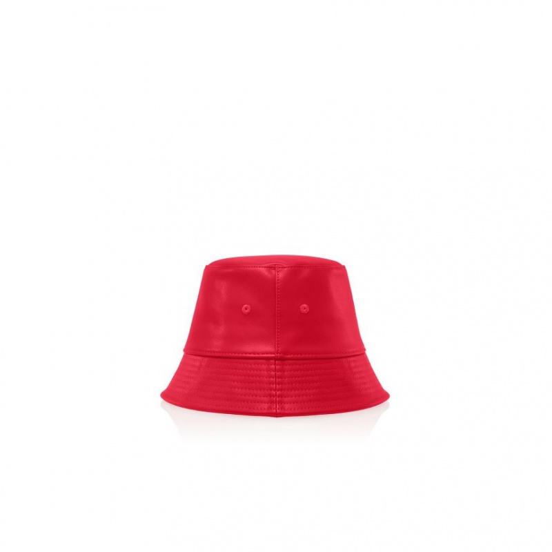 Telfar Bucket Hats Logo D Eimer Hüte Rot | CHGL3094