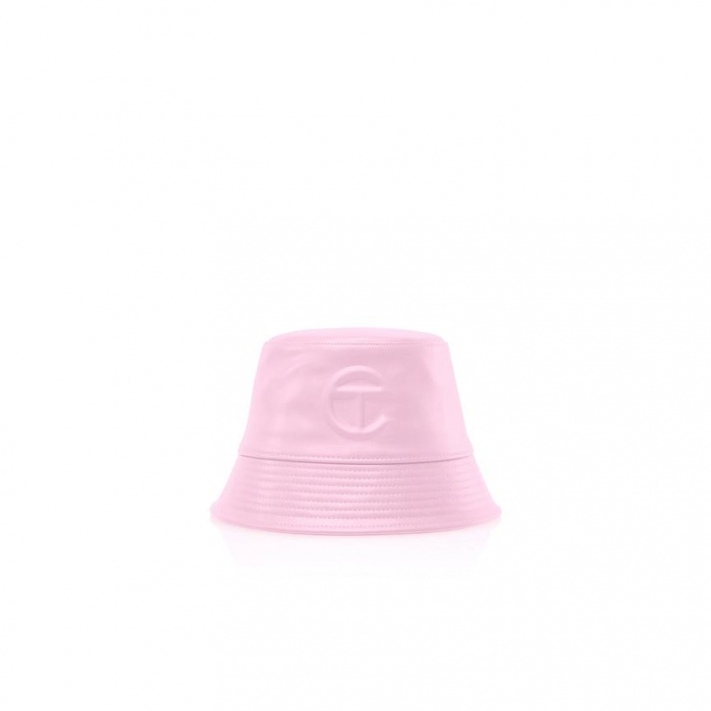 Telfar Bucket Hats Logo F Eimer Hüte Rosa | CHJJ3092