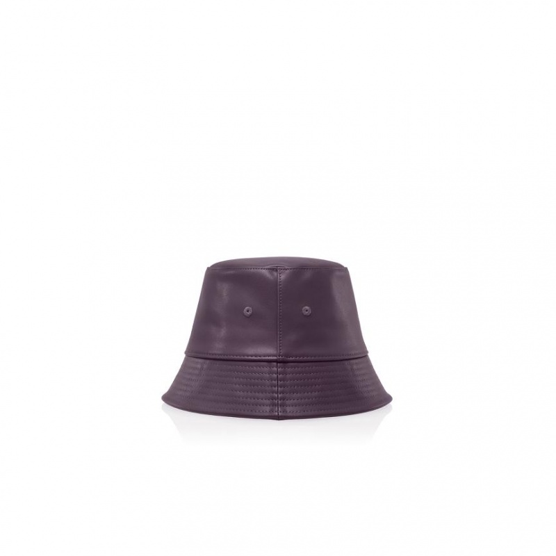 Telfar Bucket Hats Logo I Eimer Hüte Lila | CHZG3089