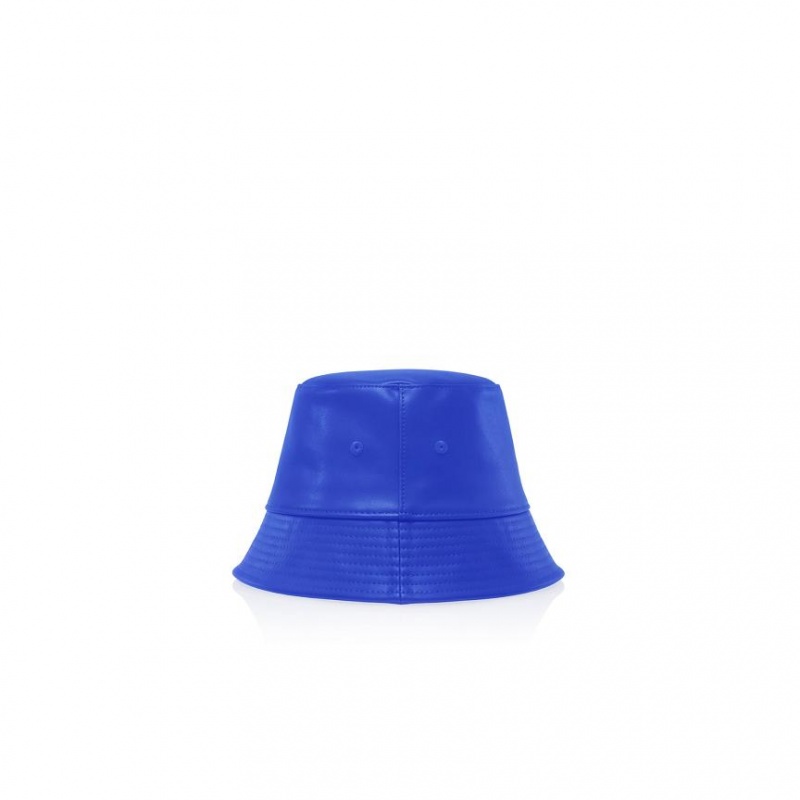 Telfar Bucket Hats Logo K Eimer Hüte Blau | CHCE3087