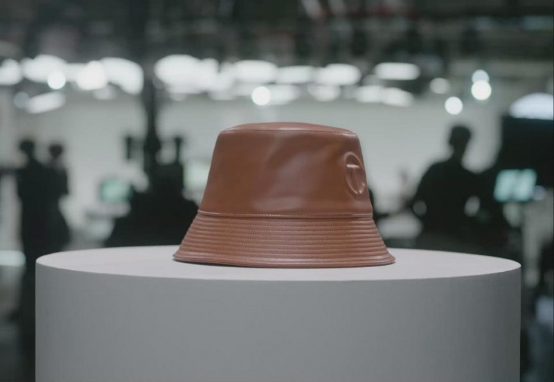 Telfar Bucket Hats Logo R Eimer Hüte Braun | CHEX3080