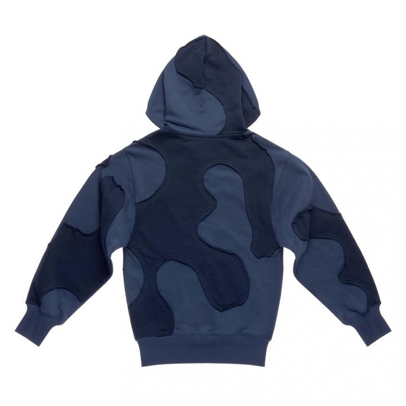 Telfar Camo Hoodie Navy | CHIS3217