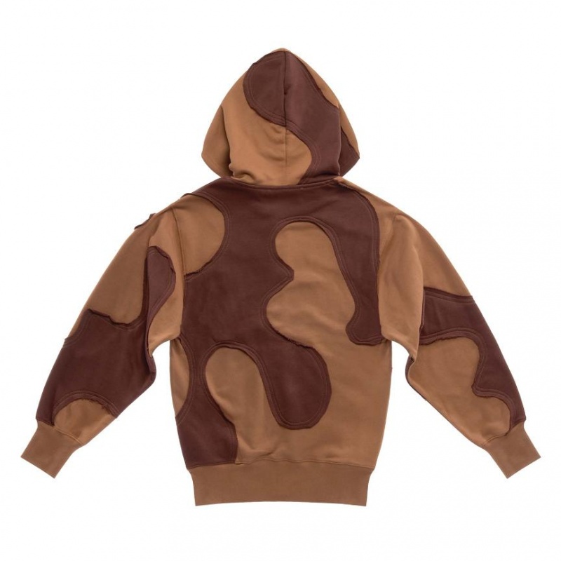 Telfar Camo Hoodie Schokolade | CHAP3214