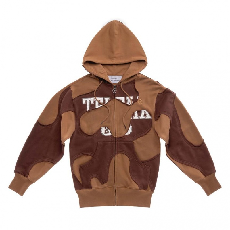 Telfar Camo Hoodie Schokolade | CHAP3214