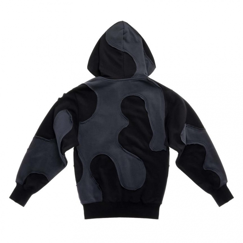 Telfar Camo Hoodie Schwarz Schwarz | CHFM3211