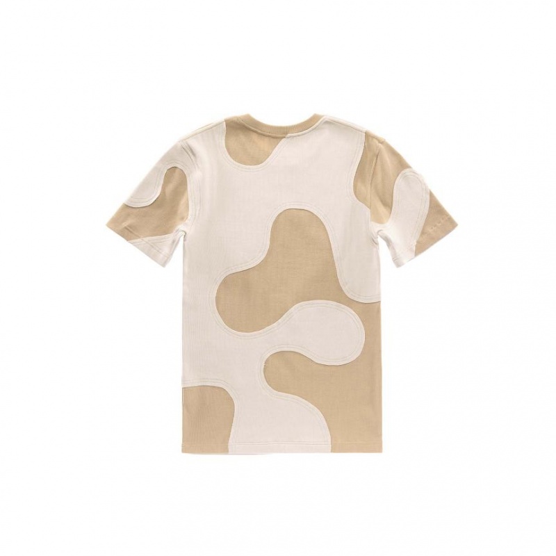 Telfar Camo T-shirts Khaki | CHSO3408