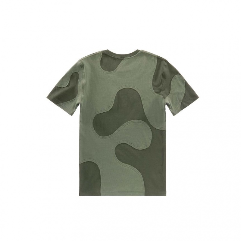 Telfar Camo T-shirts Olivgrün | CHAP3409