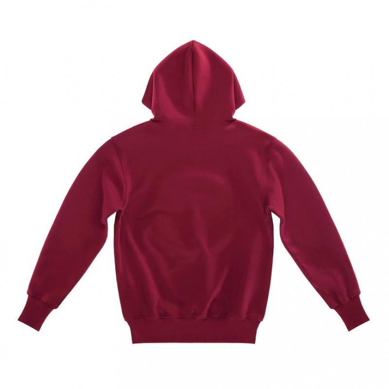 Telfar Embossed Hoodie Bordeaux | CHIS3199