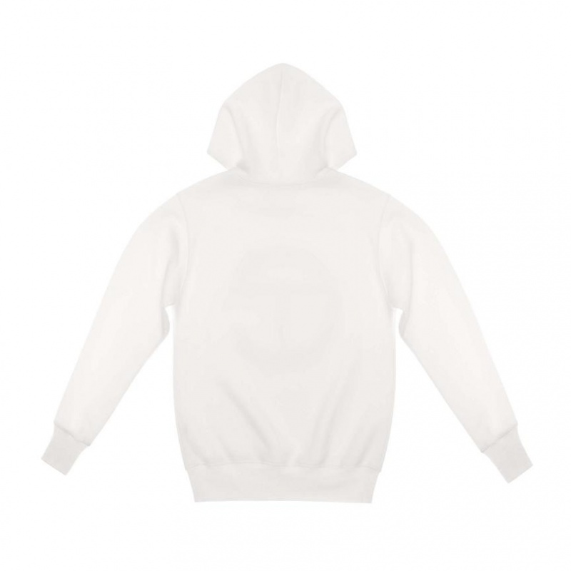 Telfar Embossed Hoodie Weiß | CHFM3193