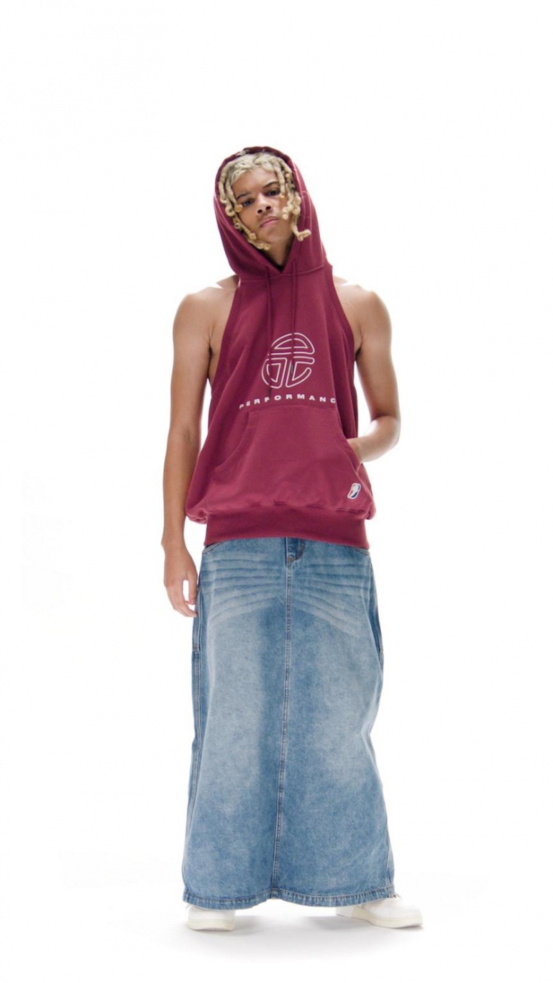 Telfar Halter Hoodie Bordeaux | CHYU3006