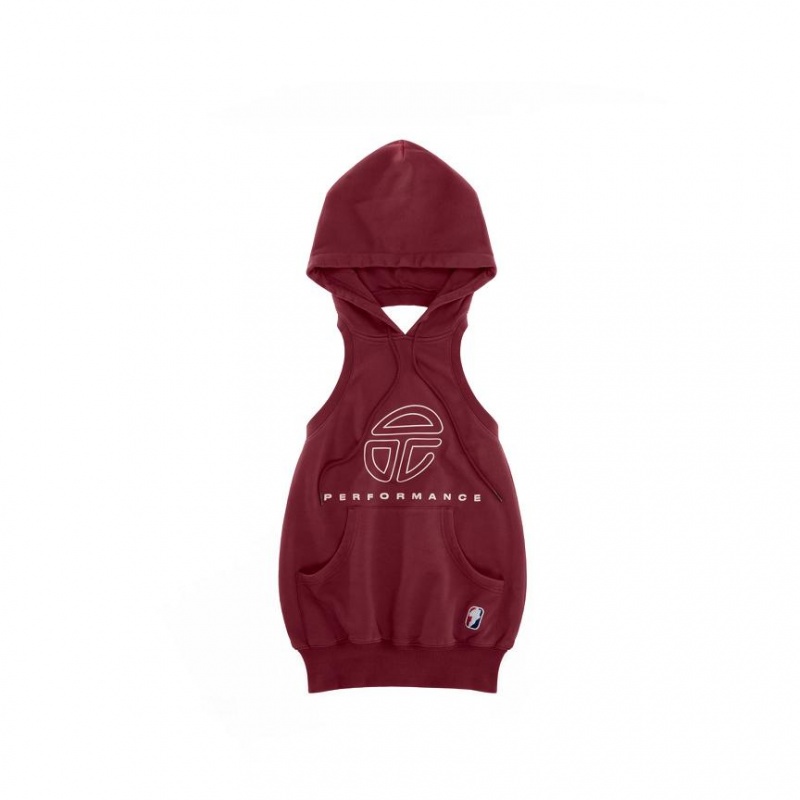 Telfar Halter Hoodie Bordeaux | CHYU3006