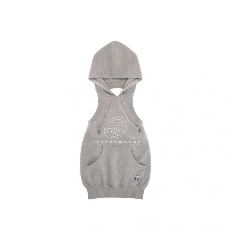 Telfar Halter Hoodie Grau | CHRW3008