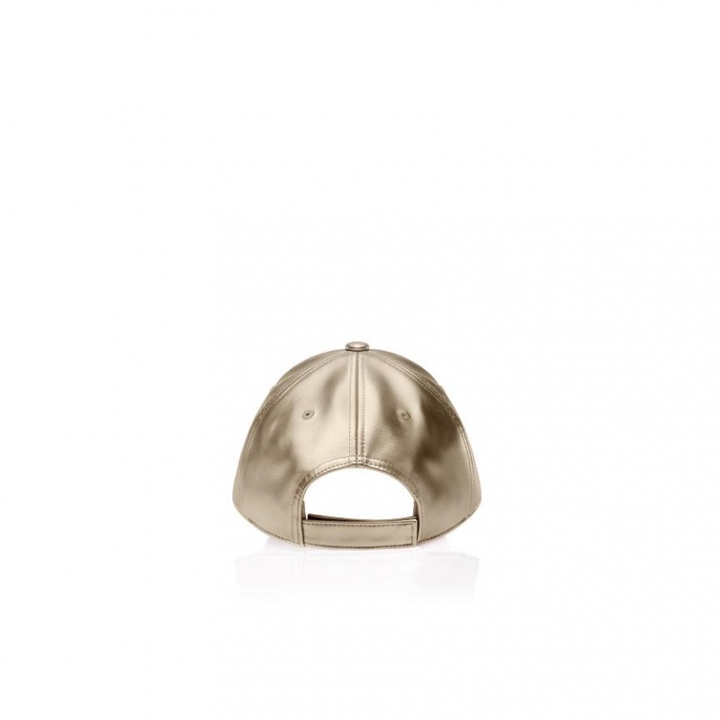 Telfar Hats Logo Embossed A Hüte Gold | CHMA3136