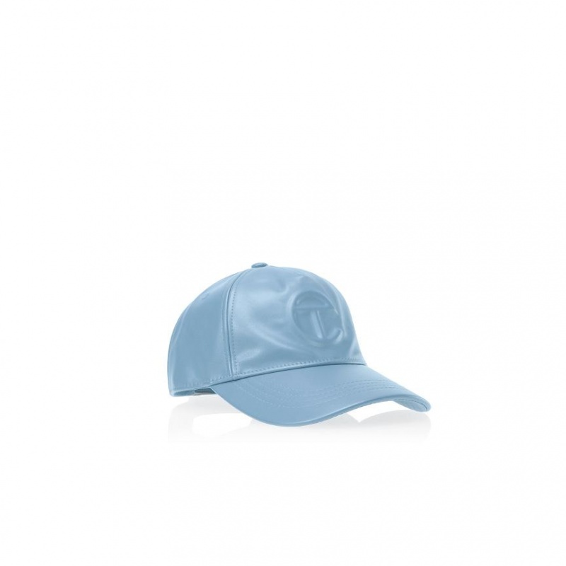 Telfar Hats Logo Embossed G Hüte Blau | CHYU3130