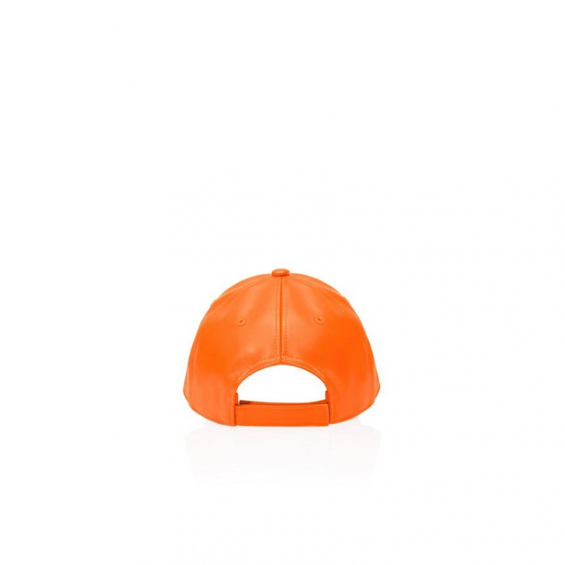 Telfar Hats Logo Embossed R Hüte Orange | CHHK3119