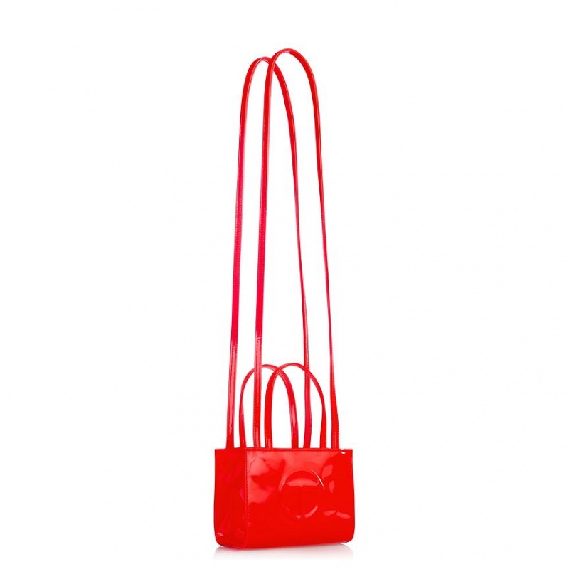 Telfar Lack Small Taschen Rot | CHBC3551