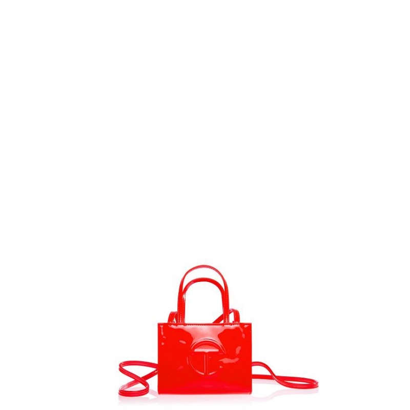 Telfar Lack Small Taschen Rot | CHBC3551