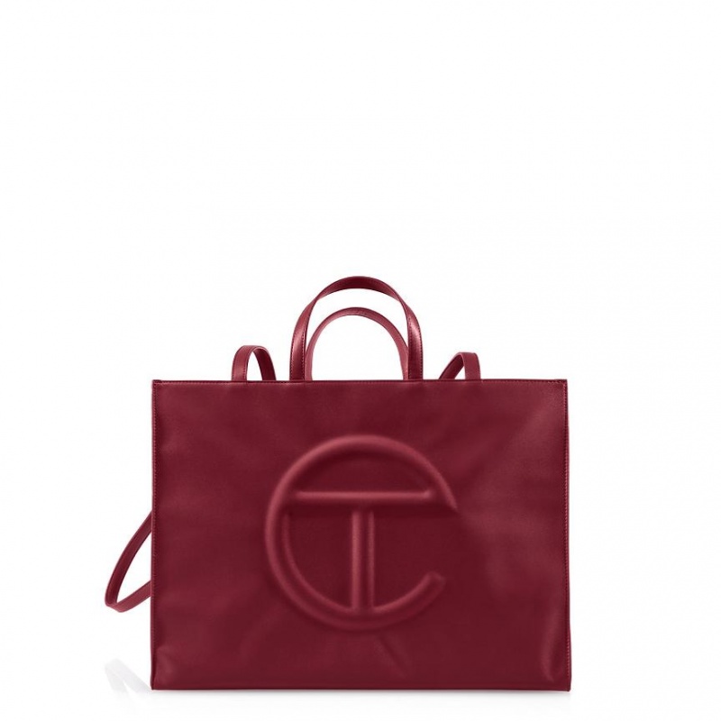 Telfar Large Shopper Bordeaux | CHMA3601