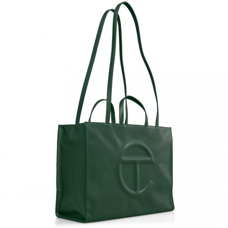 Telfar Large Shopper Dunkelolivgrün | CHRW3649