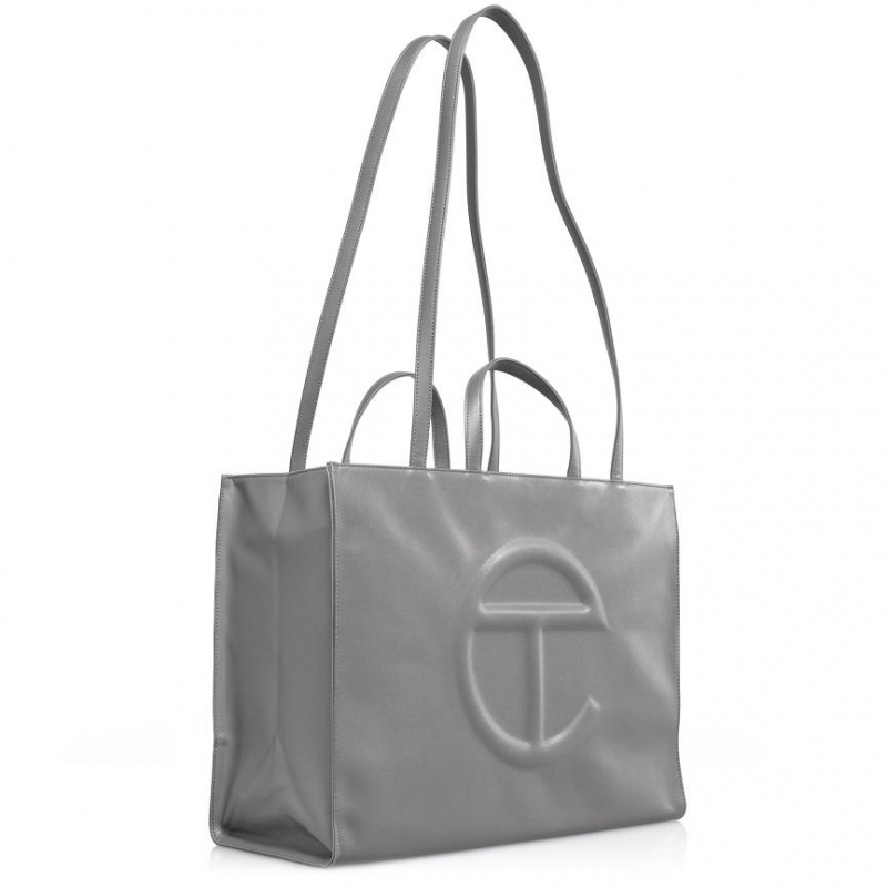 Telfar Large Shopper Grau | CHNB3577