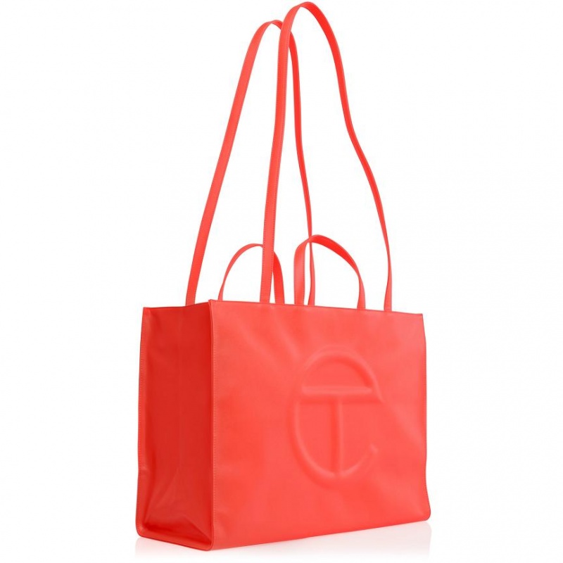 Telfar Large Shopper Orange | CHOR3619