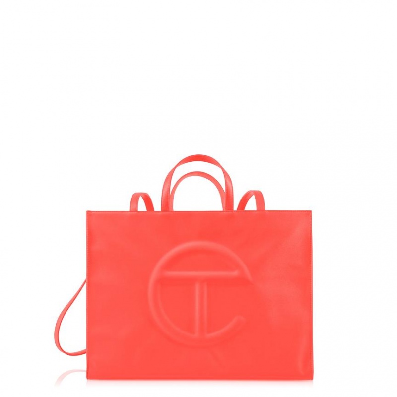 Telfar Large Shopper Orange | CHOR3619