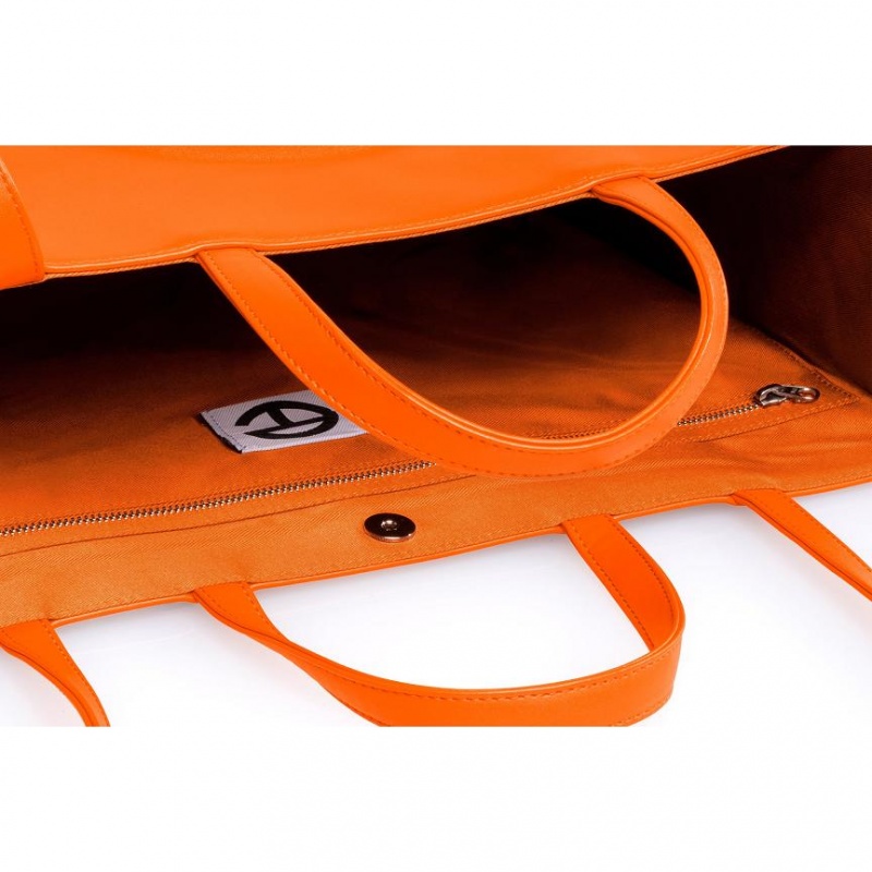 Telfar Large Shopper Orange | CHYU3622