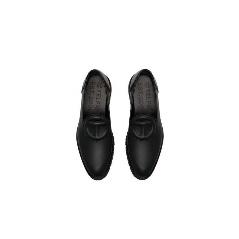 Telfar Logo Halbschuhe Schwarz | CHIS3516