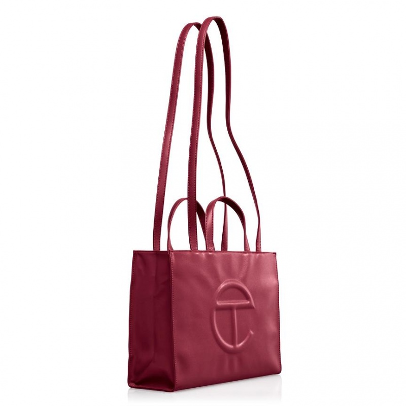 Telfar Medium Shopper Bordeaux | CHQZ3600